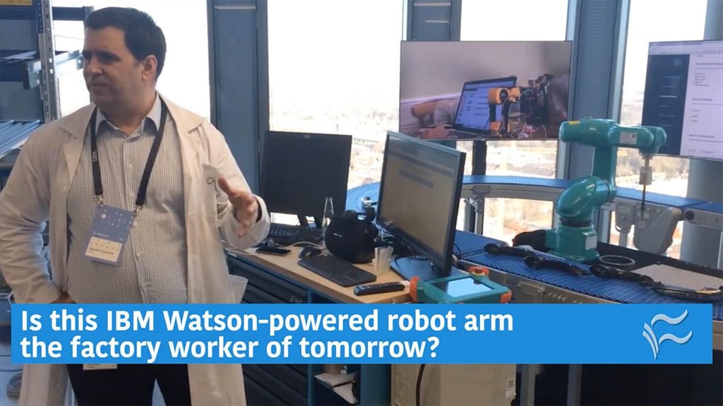 Video: Is this IBM Watson-powered robot arm the factory worker of tomorrow?