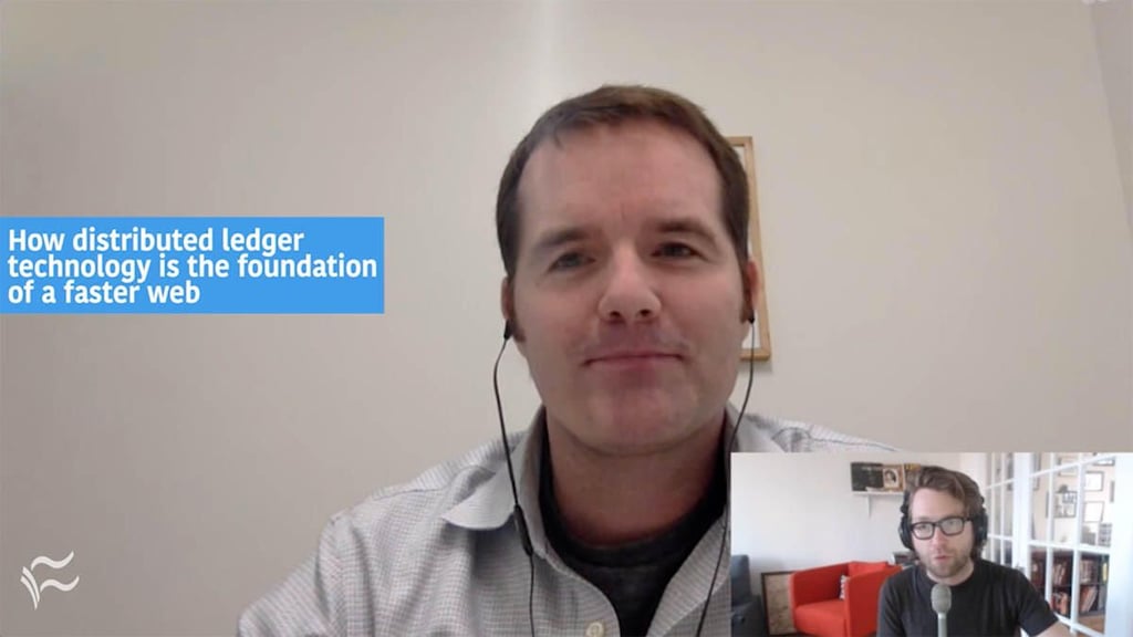 Video: How distributed ledger technology is the foundation of a faster web