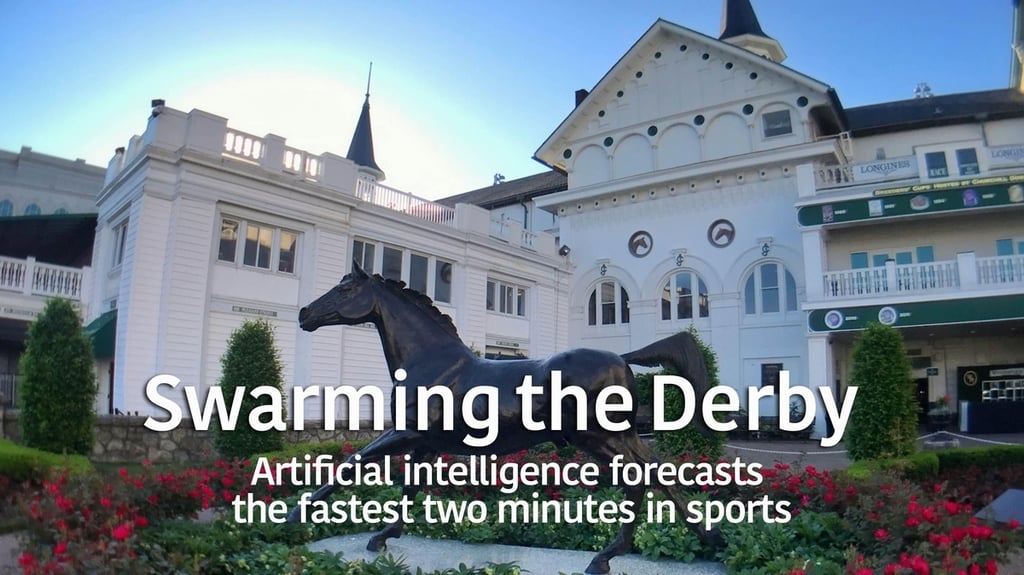 Swarming the Derby: How AI forecasted the fastest two minutes in sports