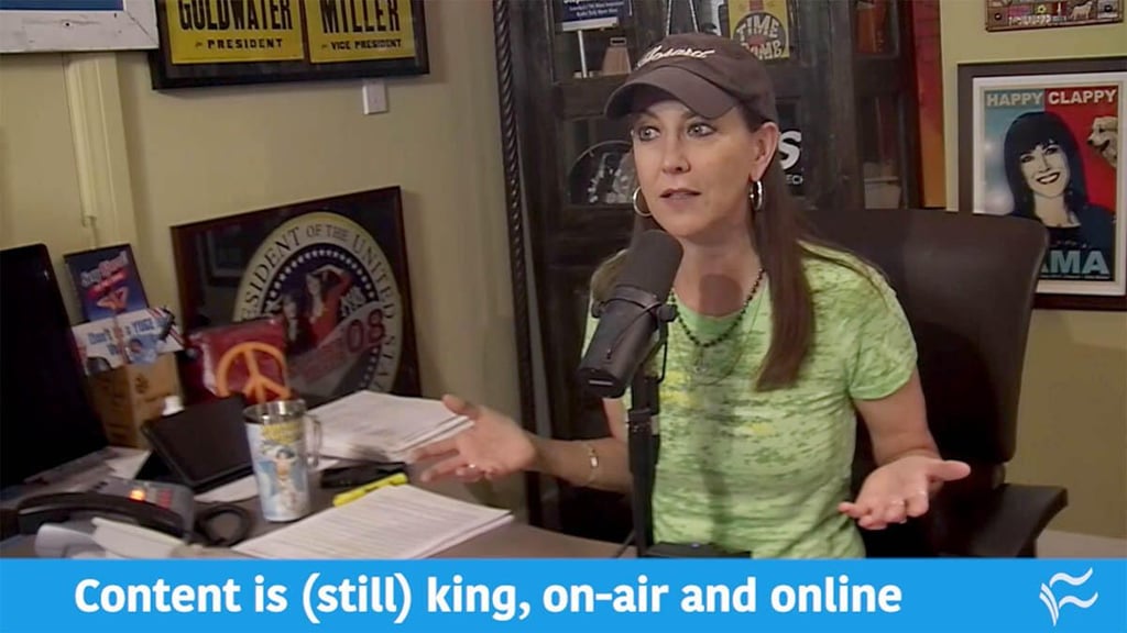 Video: Content is (still) king, on-air and online