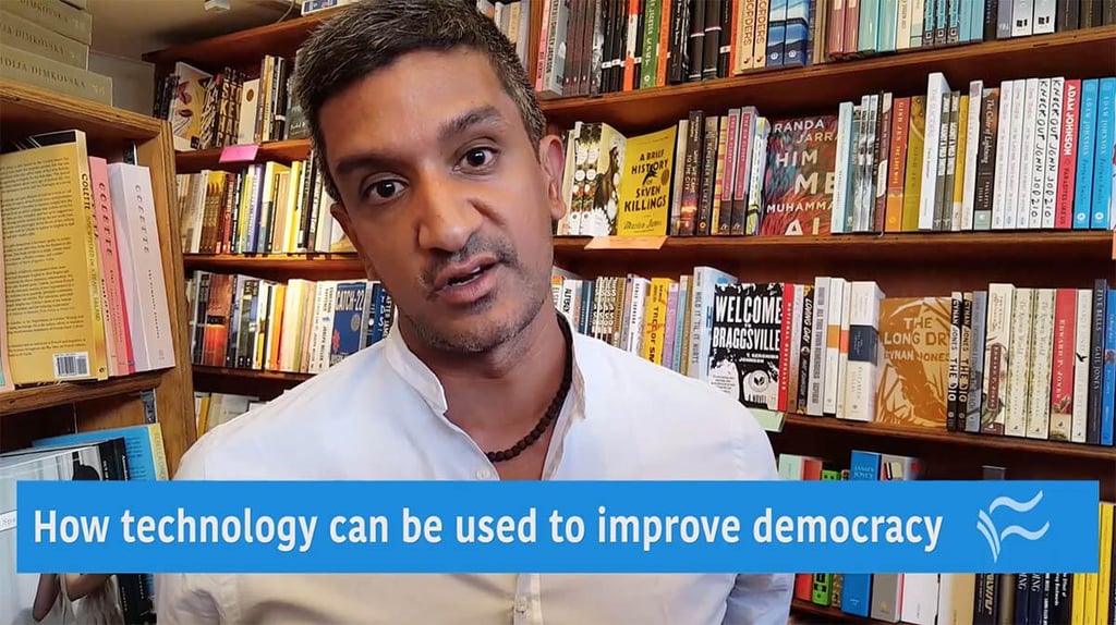 Video: How technology can be used to improve democracy