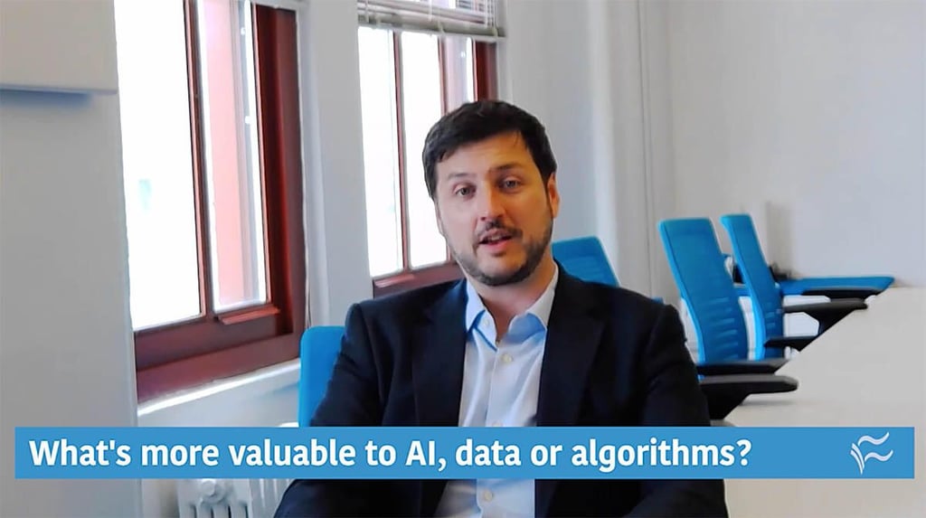 Video: What’s more valuable to AI, data or algorithms?