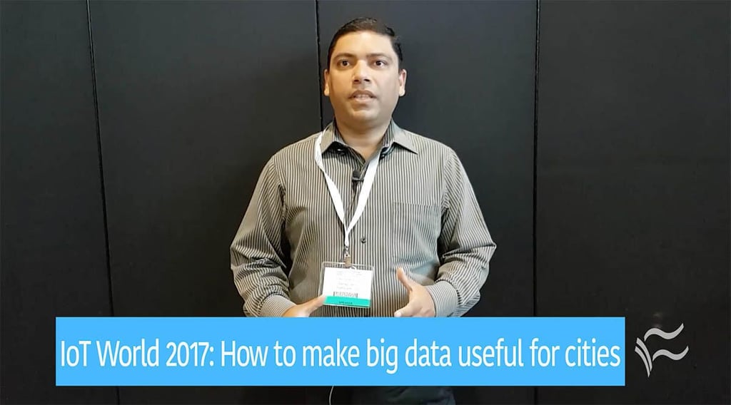 IoT World 2017: How to make big data useful for cities