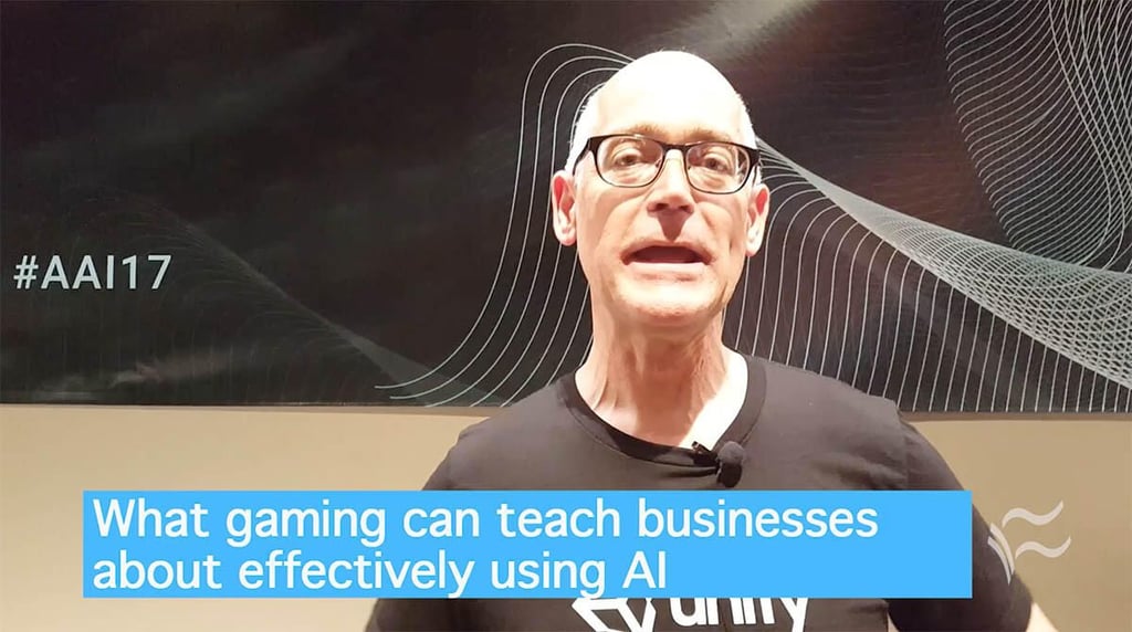 Video: What gaming can teach businesses about effectively using AI