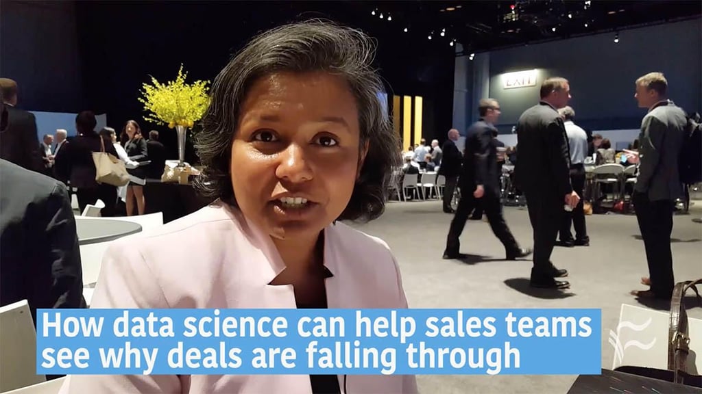 Video: How data science can help sales teams see why deals are falling through