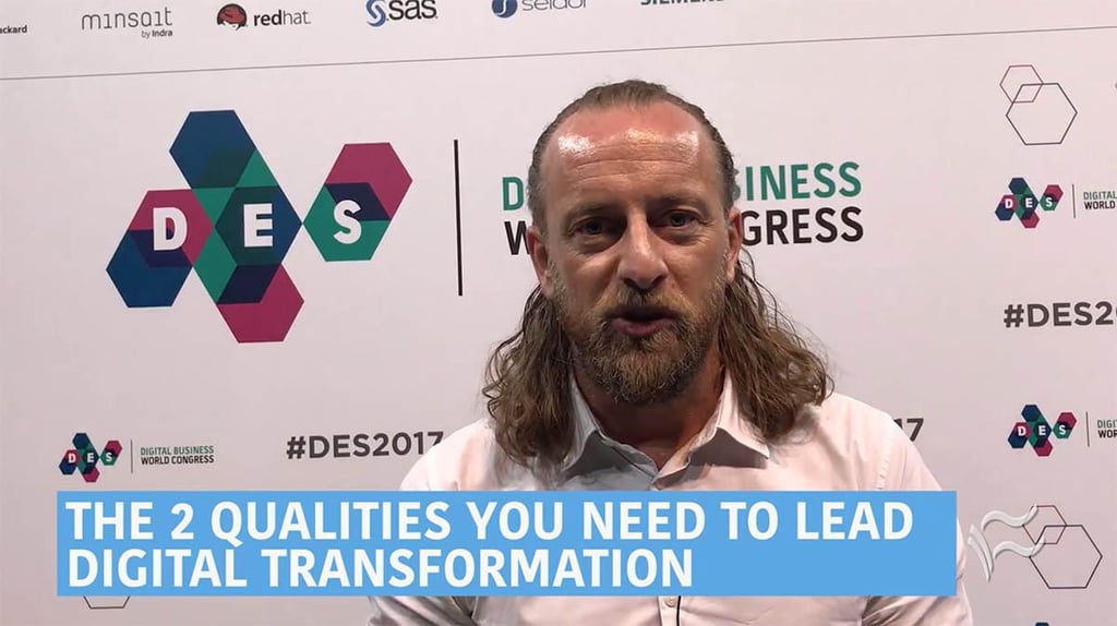 Video: The 2 qualities you need to lead digital transformation