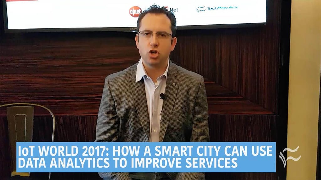 IoT World 2017: How a smart city can use data analytics to improve services