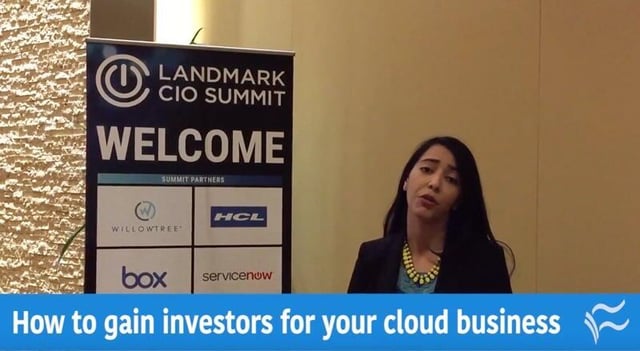 Video: How to gain investors for your cloud business