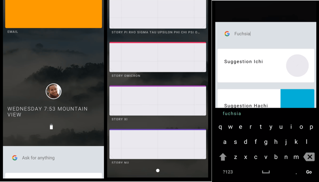 Video: A very early look at Google Fuchsia