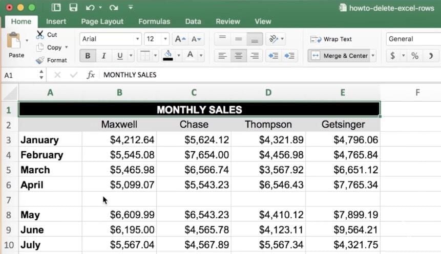 Video: How to quickly delete blank rows in Excel