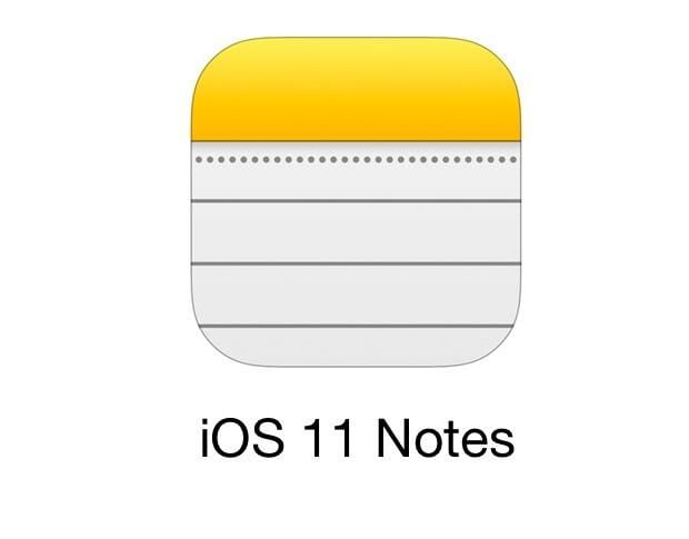 4 features in Notes for iOS 11 that take note-taking to the next level
