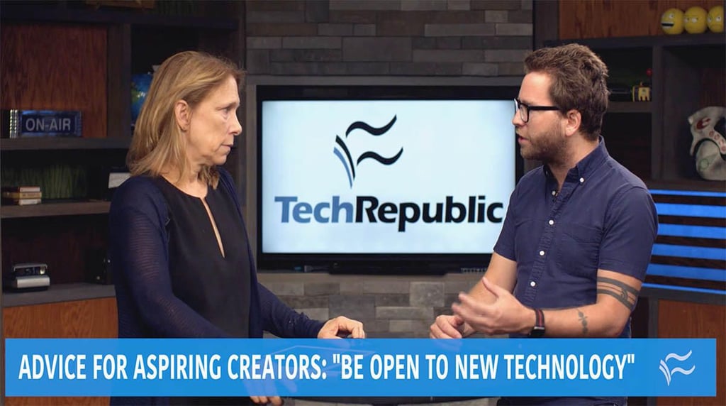 Video: Advice for aspiring creators: “Be open to new technology”