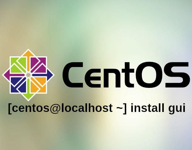 How to install a GUI on top of CentOS 7