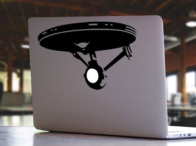 The greatest Star Trek laptop stickers of all time