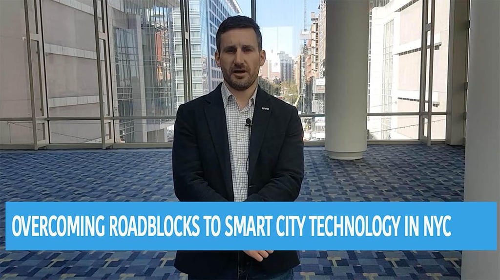 Video: Overcoming roadblocks to smart city technology in New York City