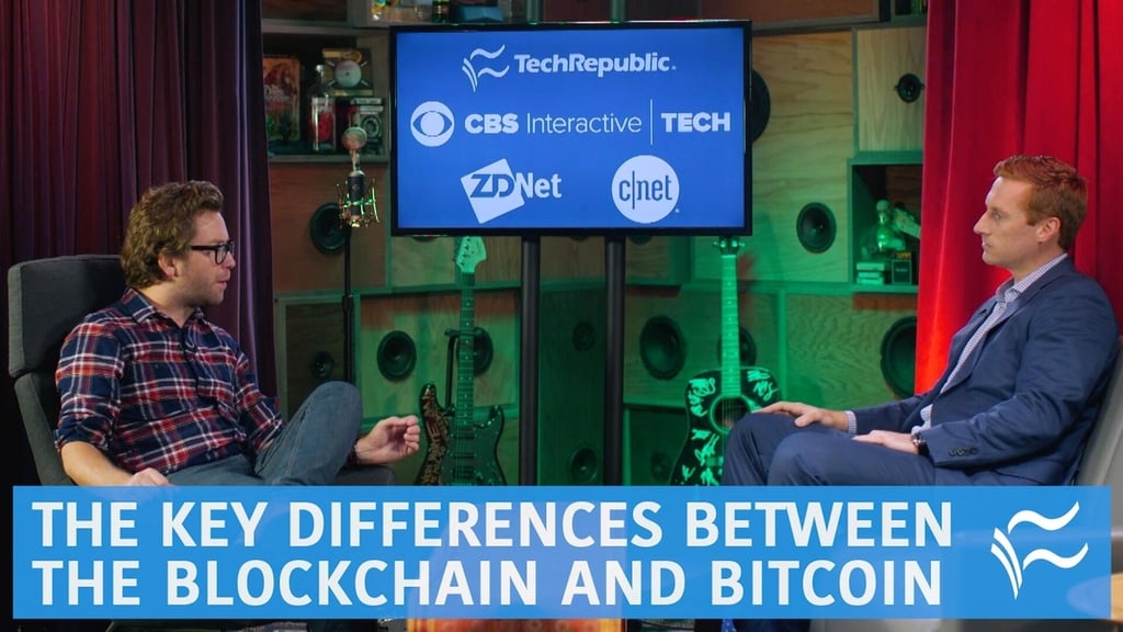 The key differences between the blockchain and Bitcoin