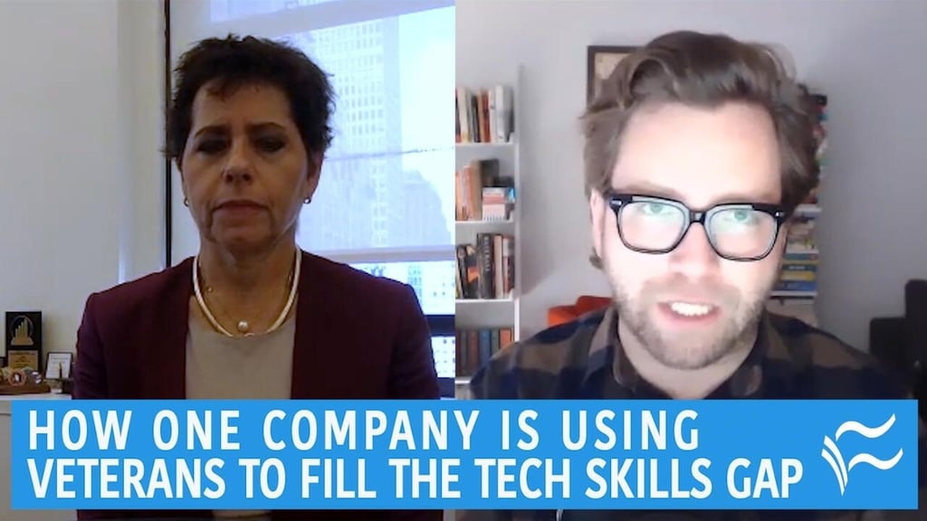How your company can use veterans to fill the tech skills gap
