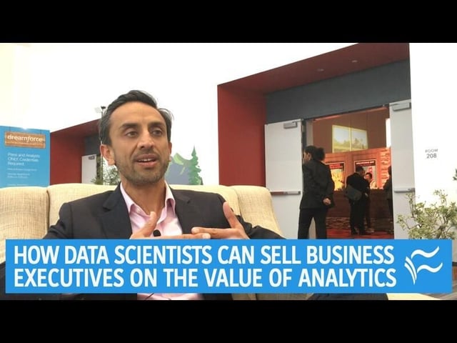Video: How data scientists can sell business executives on the value of analytics