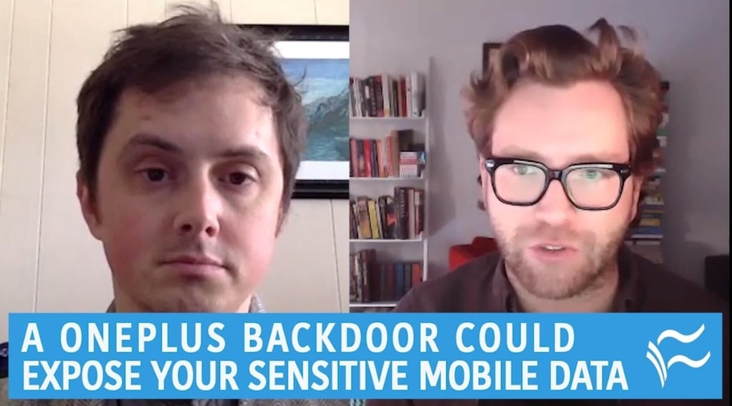 A OnePlus backdoor could expose your sensitive mobile data
