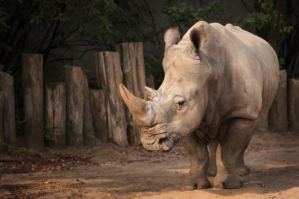 Rhino Sindi, taken by Sony A9 (at Louisville Zoo)
