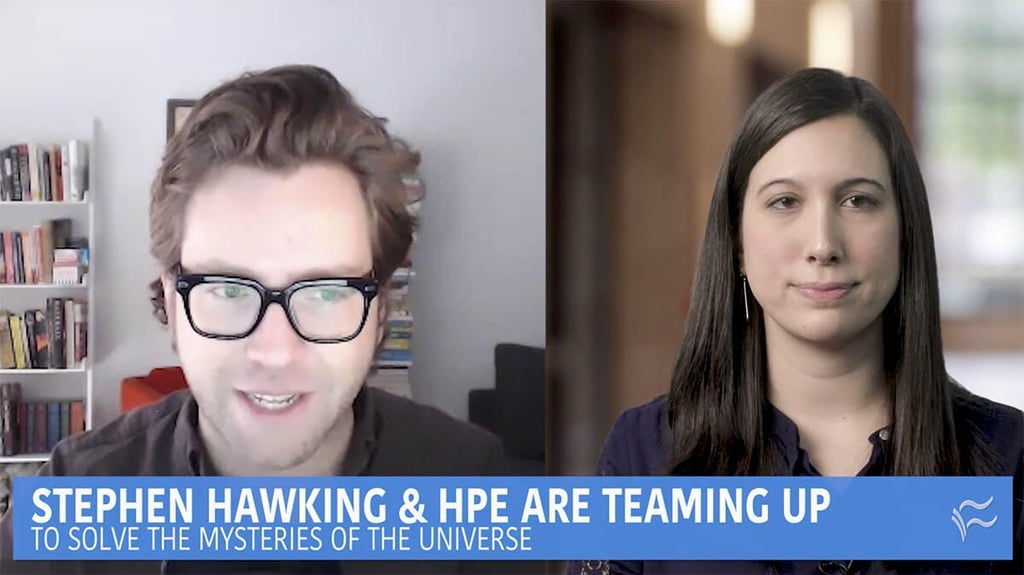 Stephen Hawking and HPE will use data to learn how the universe began