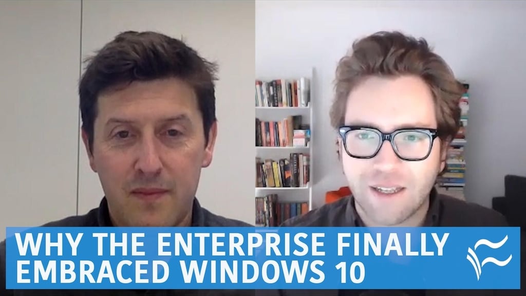 Why the enterprise finally embraced Windows 10