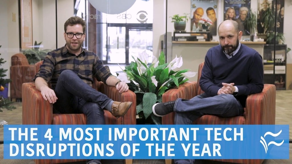 The 4 most important tech disruptions of the year