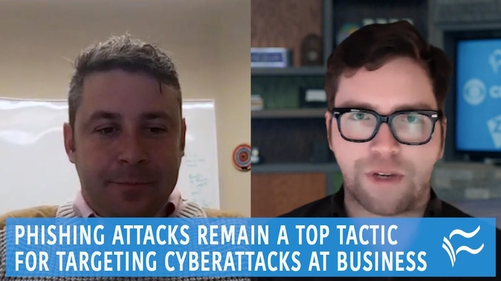 Phishing attacks remain a top tactic for targeting cyberattacks at business