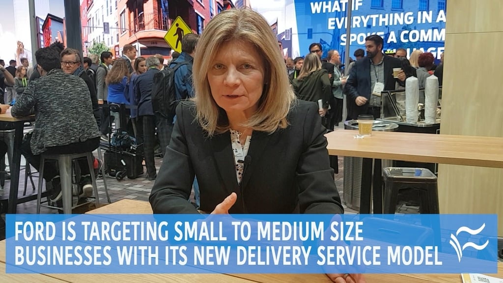 Ford is targeting small to medium size businesses with its new delivery service model