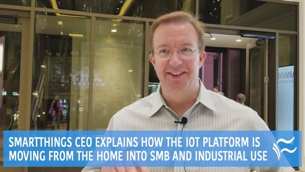 CEO explains how SmartThings IoT platform is moving from the home to the enterprise