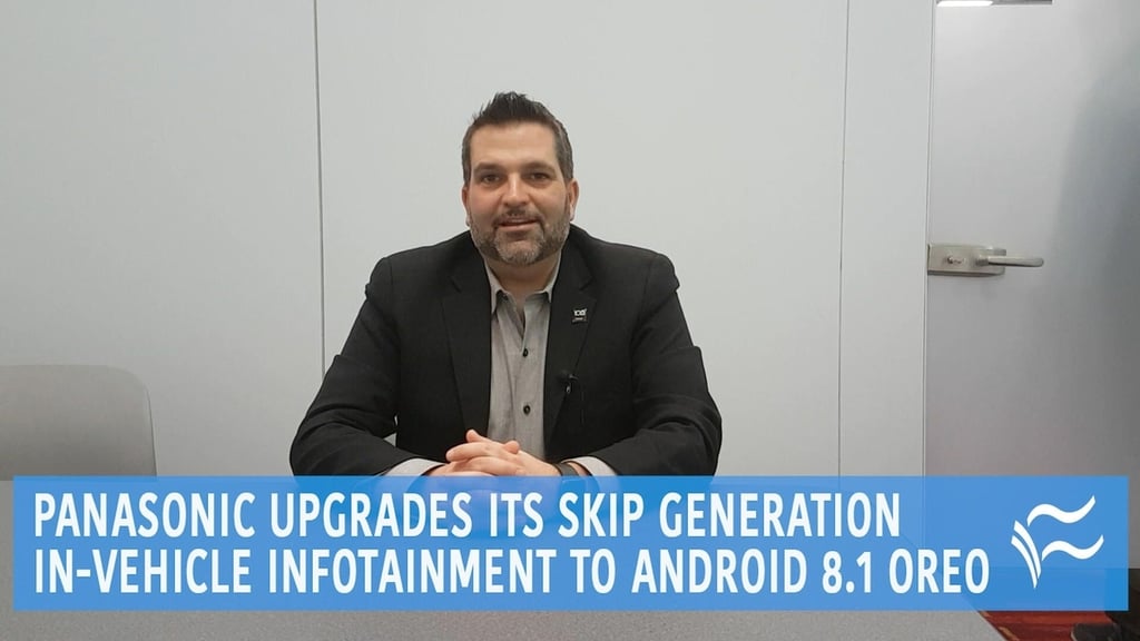 Panasonic upgrades its Skip Generation In-Vehicle Infotainment to Android 8.1 Oreo