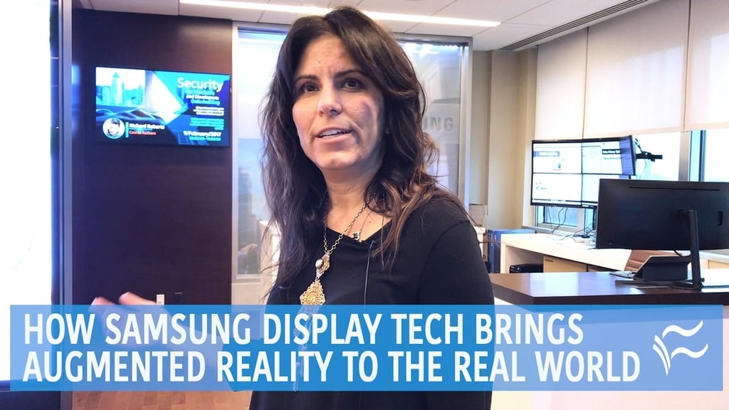 How Samsung display tech brings augmented reality to the real world