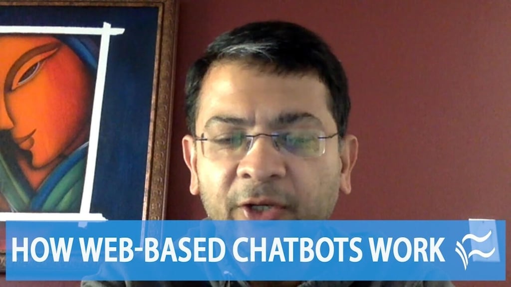 How web-based chatbots work