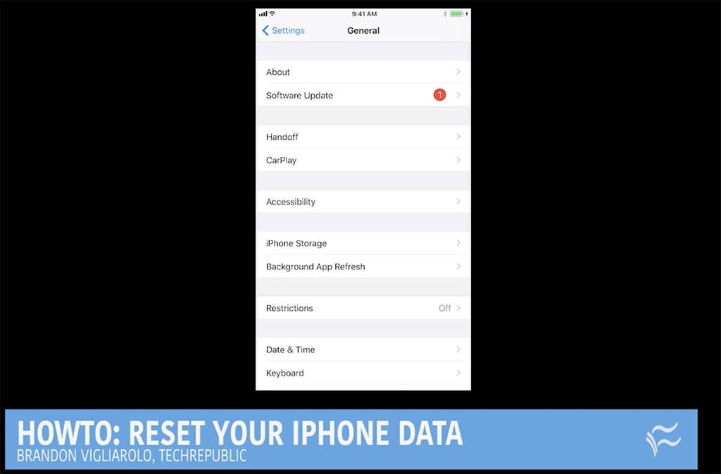 How to completely wipe an iPhone