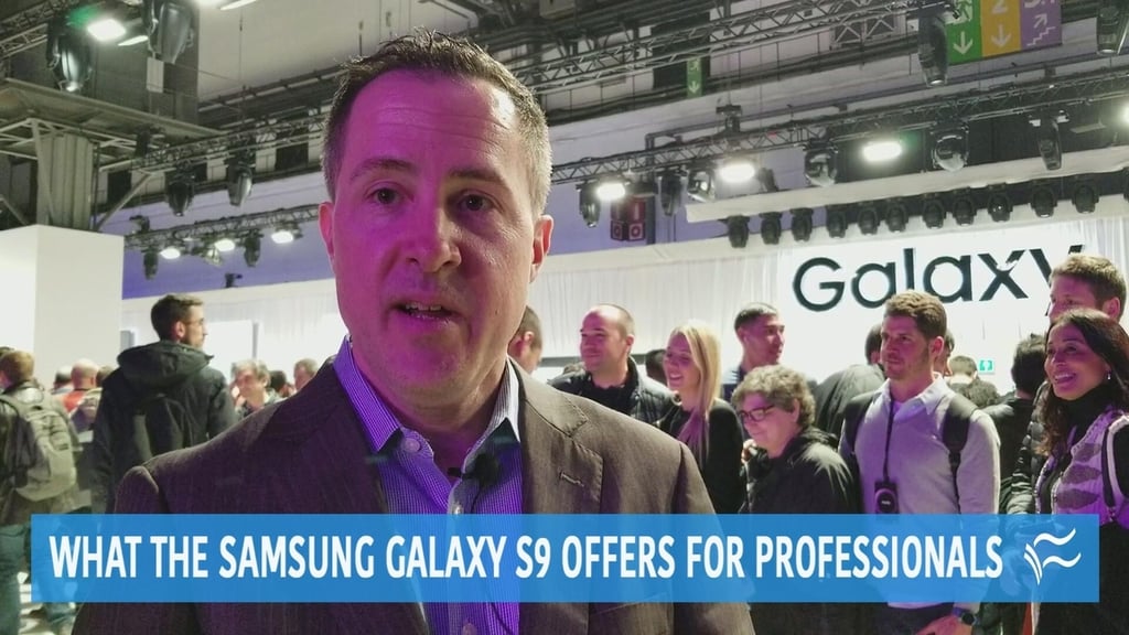 What the Samsung Galaxy S9 offers for professionals