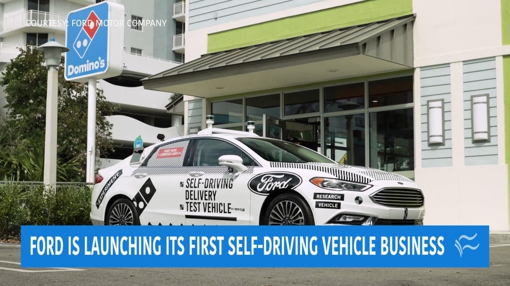 Ford is launching its first self-driving vehicle business