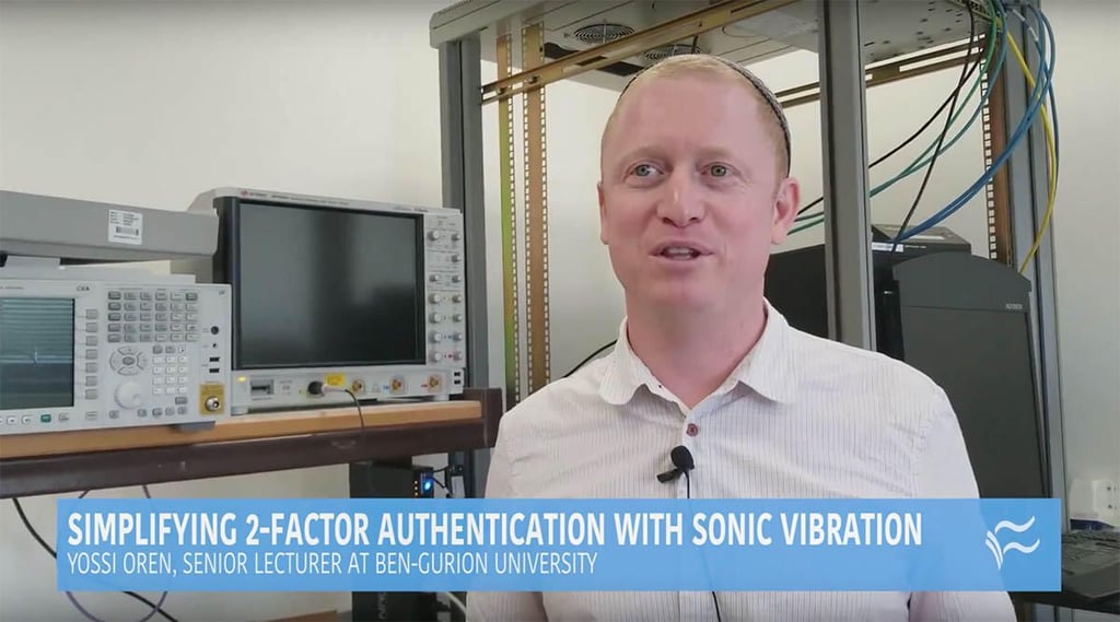 Sonic vibration tokens offer new breakthrough in 2-factor authentication