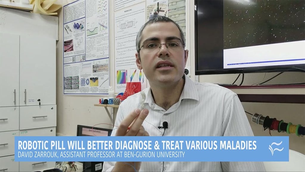 Robotic pill will better diagnose and treat various maladies