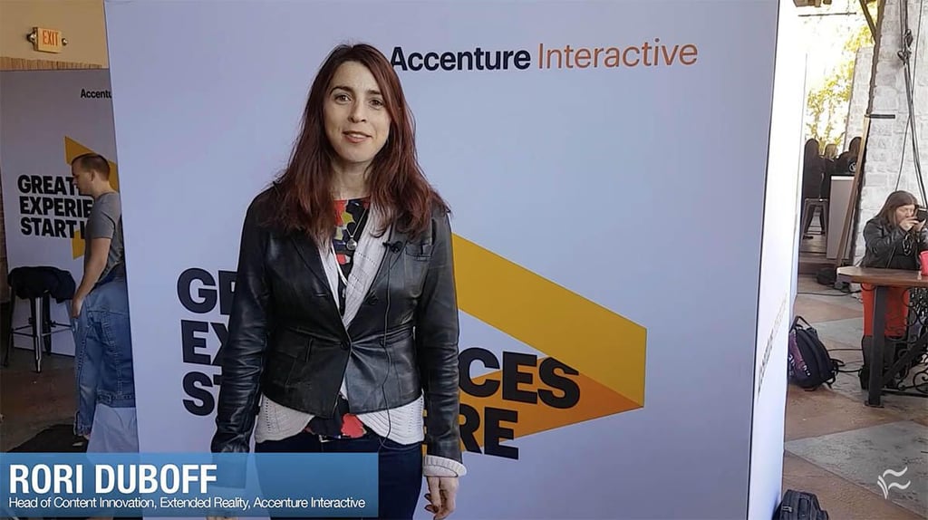 Accenture Interactive works with businesses using virtual, augmented and mixed reality technologies
