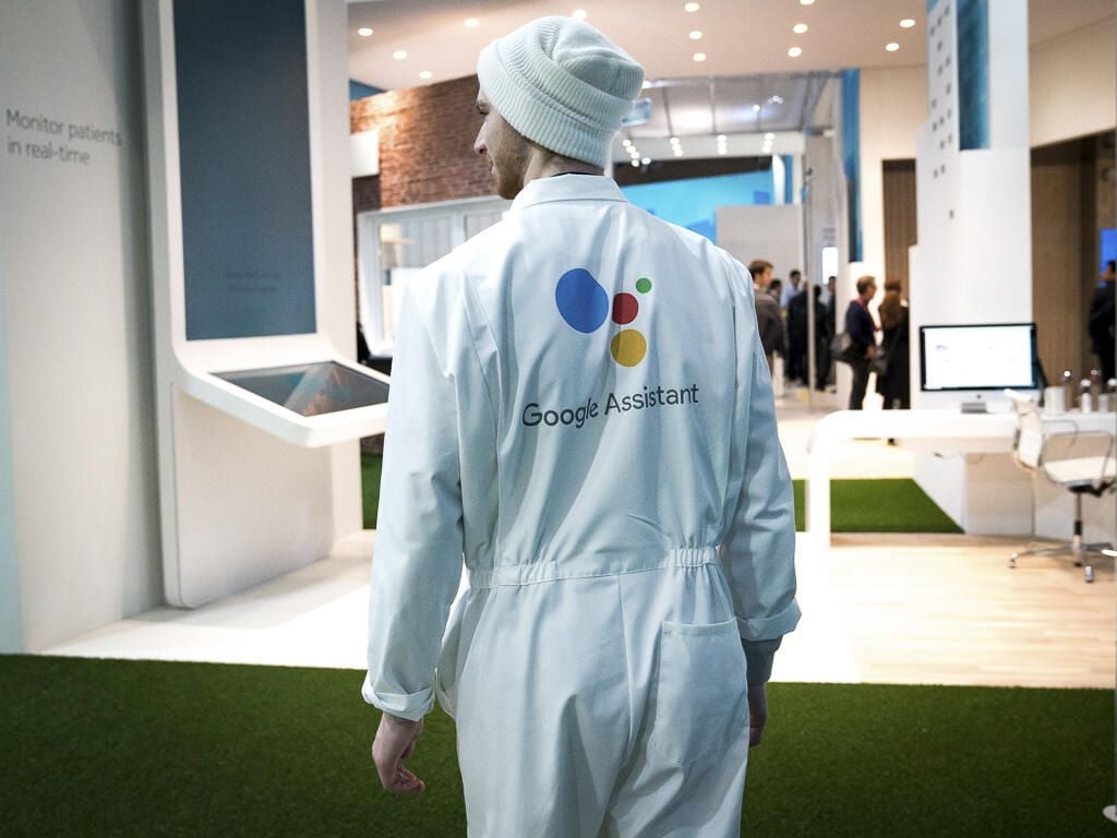 Google Assistant walked the show floor