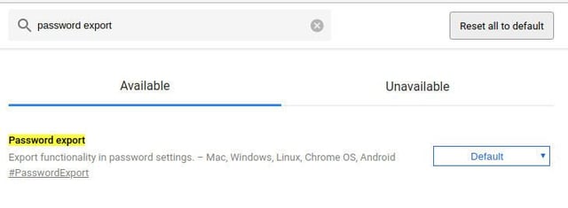 How to export saved passwords from Chrome to a CSV file