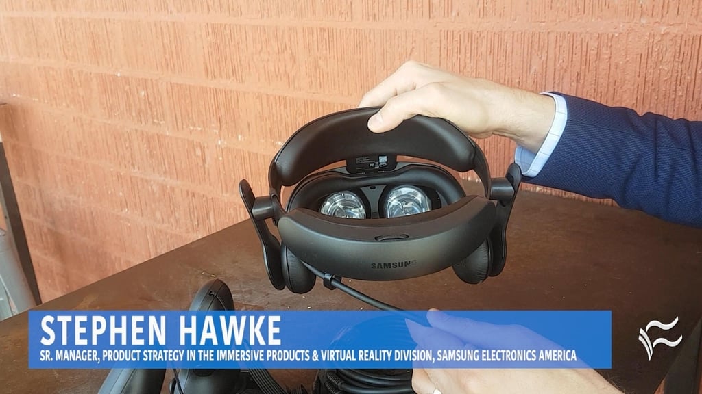 Samsung HMD Odsessy mixed reality headset aims to give gamers a VR experience