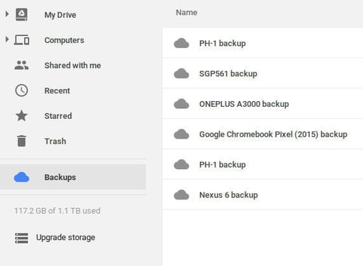 How to restore an Android device from a backup