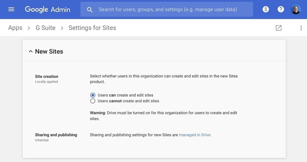 How to create a website using Google Sites