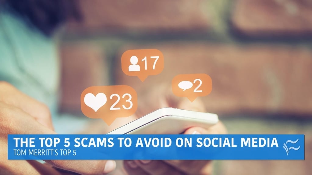 The 5 top ways people get scammed on social media
