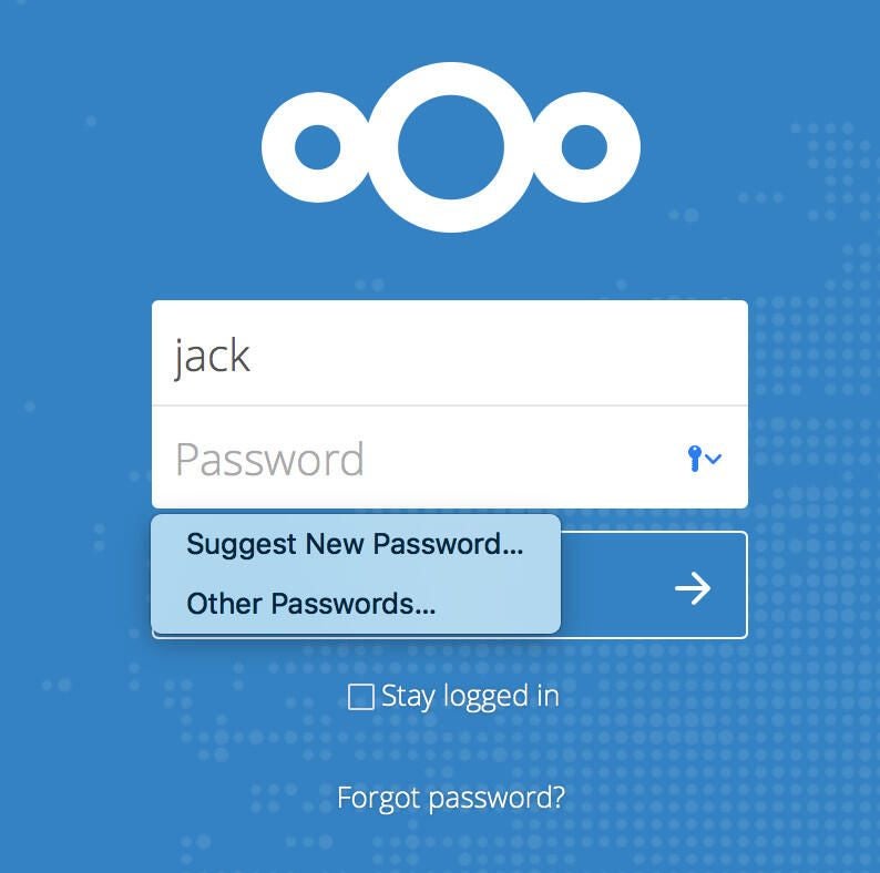 can safari generate passwords