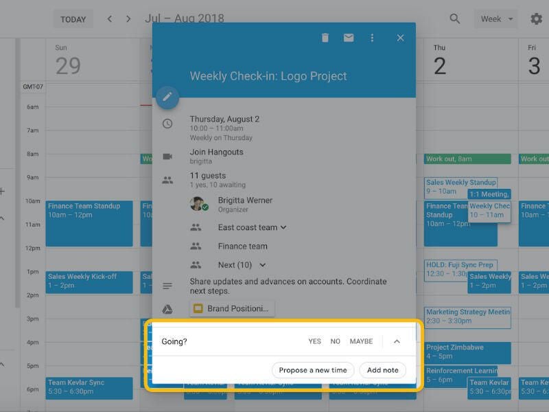 How to propose a new meeting time in Google Calendar TechRepublic