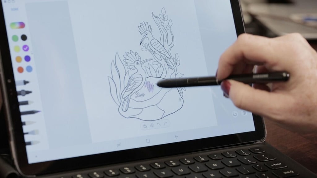 Photos: Samsung Galaxy Tab S4 features up close