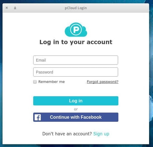 How to install and use the pCloud desktop client