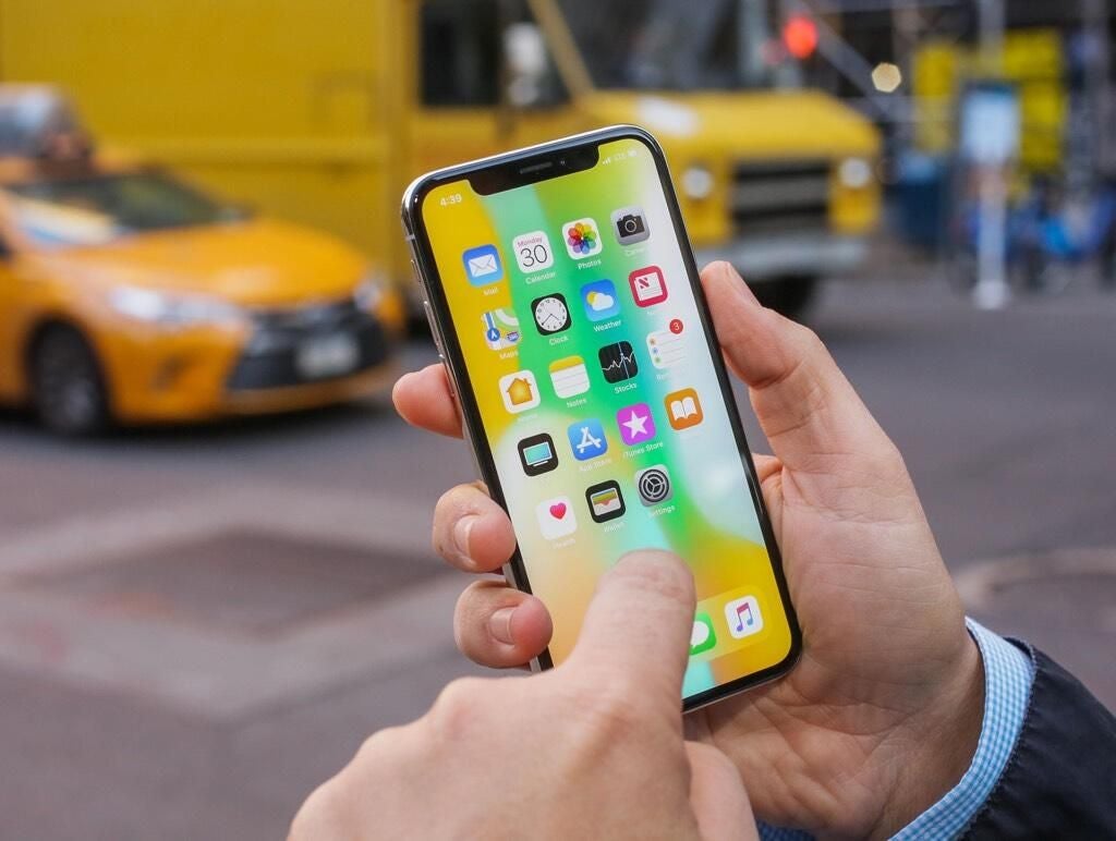 New Iphone X Smart Phone.Newest Apple Iphone 10 Editorial Stock, iphone 10  